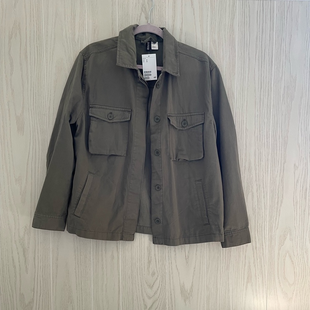 H&M Divided Utility Jacket New with Tags size M